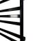 Рушникосушарка електрична Carino MIA з кнопкою Чорний глянець 590*490