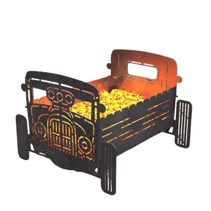 Мангал-гриль Carino Hot Rod розбірний 566х560х434 мм, метал 3 мм без покриття