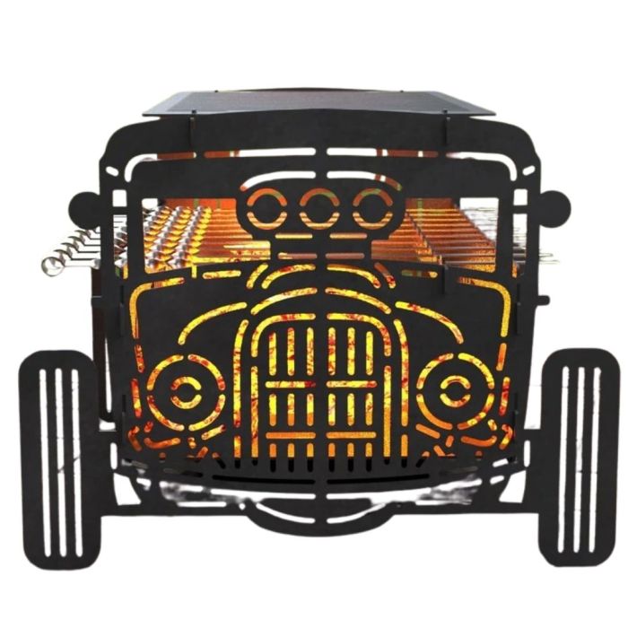 Мангал-гриль Carino Hot Rod розбірний 566х560х434 мм, метал 3 мм без покриття