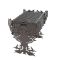 Мангал-гриль Carino Fenix розбірний 536х401х484 мм, метал 3 мм без покриття
