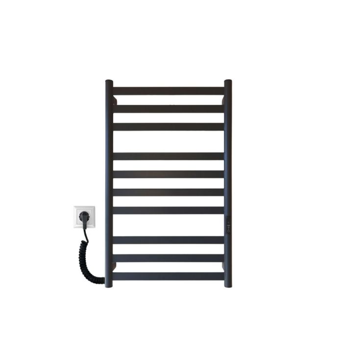 Рушникосушарка електрична Carino MIA з контроллером Сірий антрацит 790*490