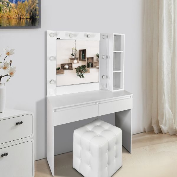 Столик для косметичних процедур White