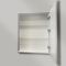 Навісна тумба з полицями та дзеркалом шафа у ванну 65х40 см (13824324)